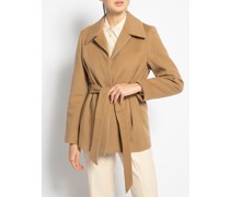 Wolljacke braun