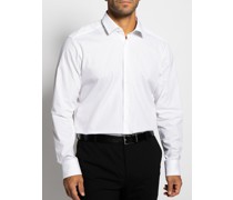 Business Hemd Custom Fit weiß