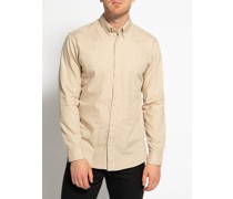 Hemd Slim Fit beige