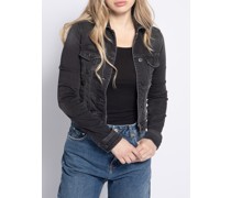 Jeansjacke schwarz