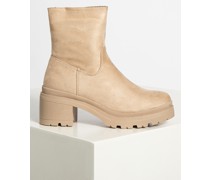 Stiefeletten beige