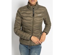 Steppjacke oliv