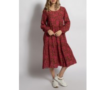 Kleid pink/braun