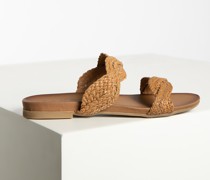Pantoletten beige
