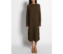 Strickkleid khaki