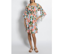 Kleid hellblau/multi