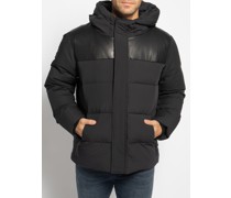 Daunenjacke schwarz