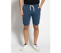 Sweatshorts navy meliert