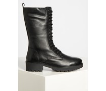Schnürboots schwarz