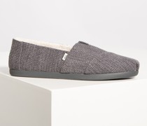 Espadrilles grau meliert