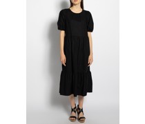 Midikleid schwarz