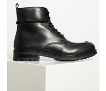 Schnürboots schwarz