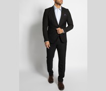 Anzug Slim Fit anthrazit meliert