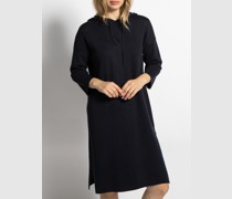 Strickkleid navy