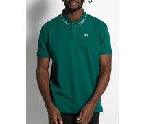 Kurzarm Poloshirt grün