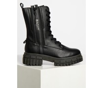 Schnürboots schwarz