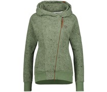 Sweatjacke grün