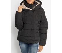 Steppjacke schwarz