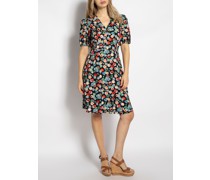 Kleid schwarz/multi
