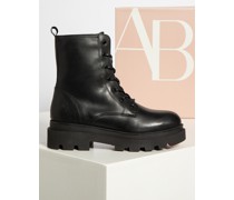 Schnürboots schwarz