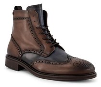 Stiefeletten Schuhe Glattleder