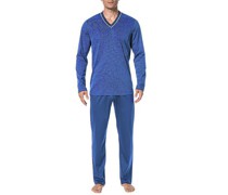 Pyjama Schlafanzüge Jersey-Baumwolle
