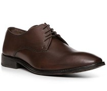 Derby Schuhe Glattleder