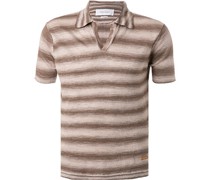 Polo-Shirt Polo-Shirts Leinen
