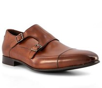 Doppelmonkstrap Schuhe Glattleder