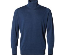 Rollkragenpullover Merinowolle