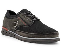 Schnürschuhe Velours