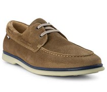 Schnürschuhe Velours