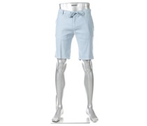 Bermudashorts Baumwolle-Leinen