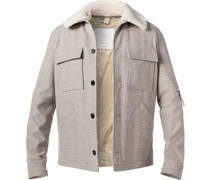 Jacke Material-Mix