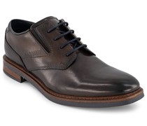 Derby Schuhe Glattleder
