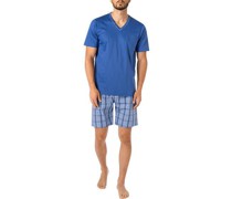 Pyjama Schlafanzüge Jersey-Baumwolle