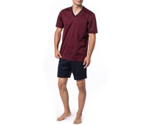 Pyjama Schlafanzüge Jersey-Baumwolle