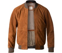 Lederblouson Ziegenvelours