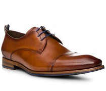 Derby Schuhe Glattleder