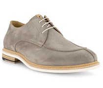 Schnürschuhe Velours
