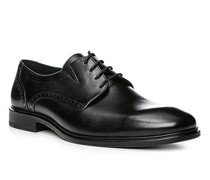 Derby Schuhe Glattleder