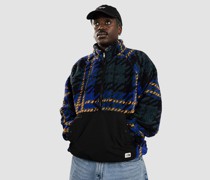 Printed Ridge 1/4 Zip Jacket