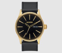 The Sentry Leather black