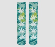 Digital Plantlife Socken white