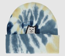 Lord Nermal Beanie peach spiral dye