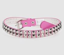 Val Stud Belt silver