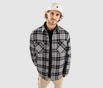 Padded Checked Hemd white