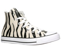 Chuck Taylor All Star Canvas Zebra HI Sneakers white
