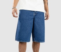Ultra Loose Sk8 Denim W Embroidery Shorts
