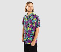 Floral Hemd yellow